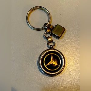 Mercedes AMG Petronas Black and Silver Keychain
